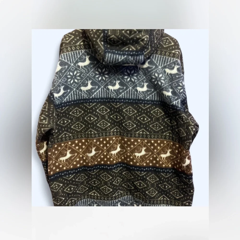 Patterned Zip-Up Jacket - Picture 4 of 5